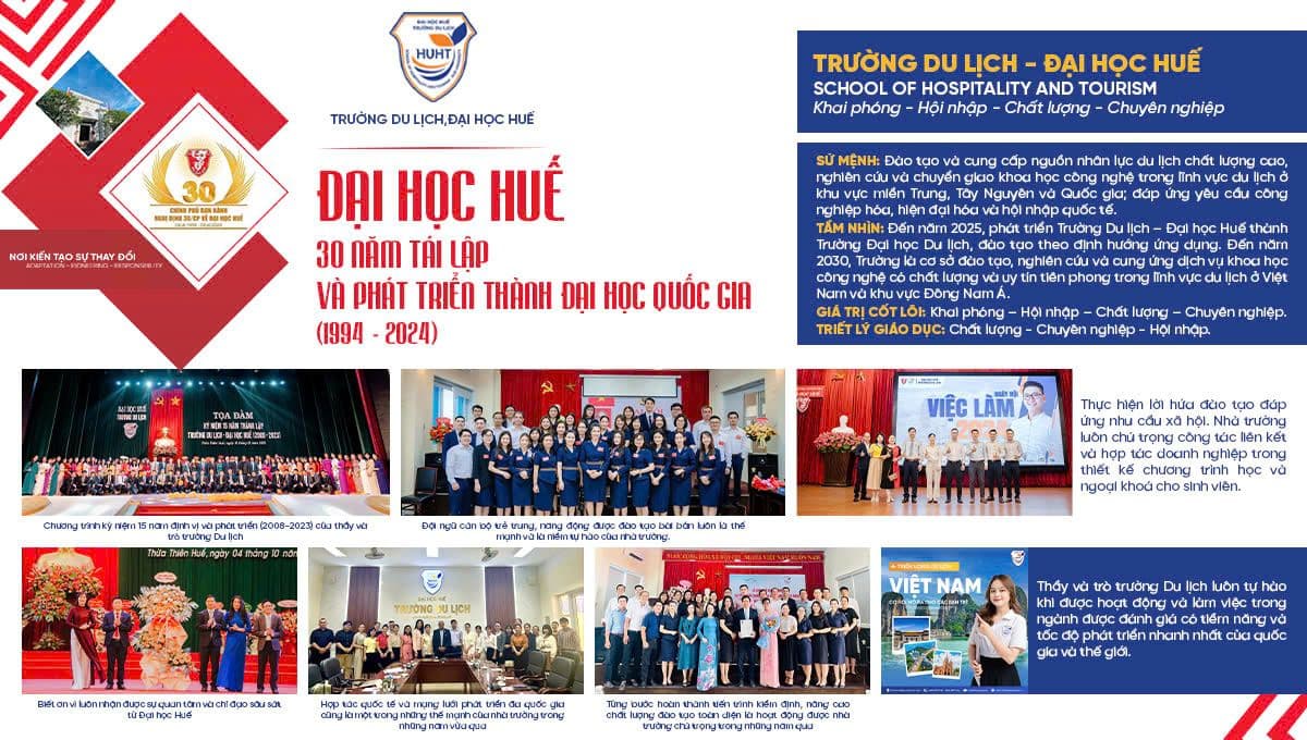 Trường Du Lịch - Đại Học Huế